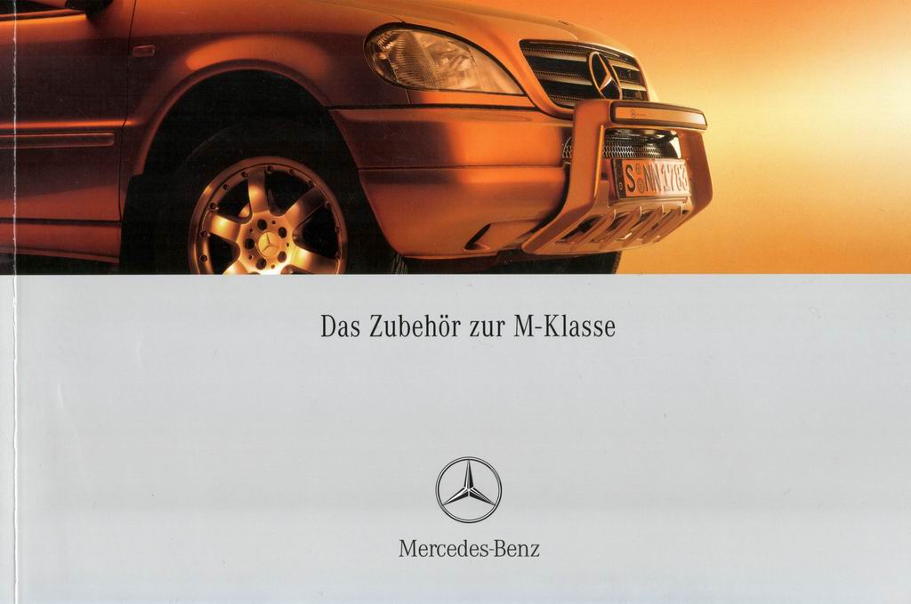 Mercedes-Benz W163 M-Klasse Zubehör April 2001