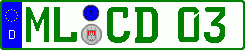 Grüne Farbe fürs MLCD-Förderclubkennzeichen