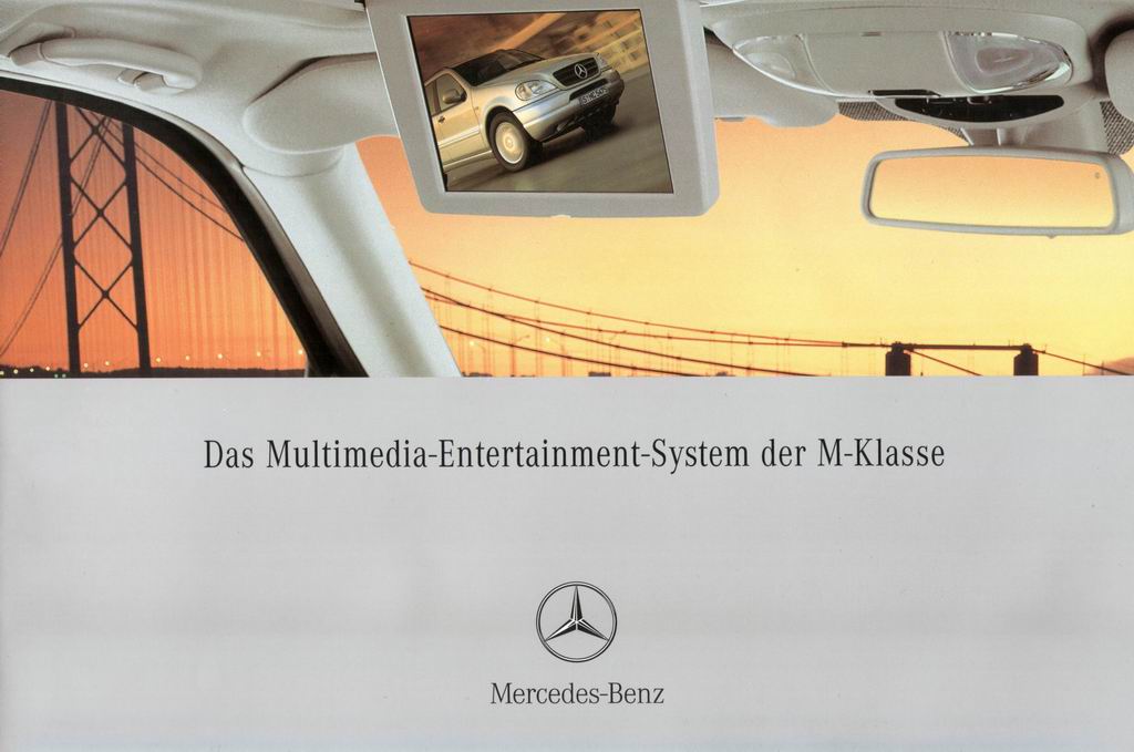 Mercedes-Benz W163 M-Klasse Multimedia-Entertainment-System